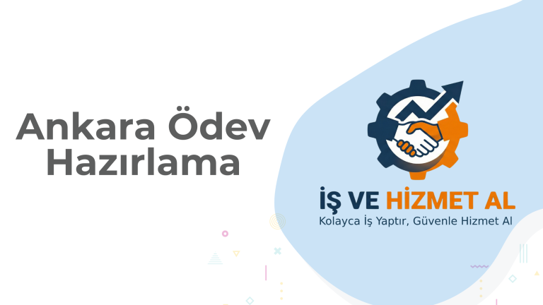 Ankara Ödev Hazırlama